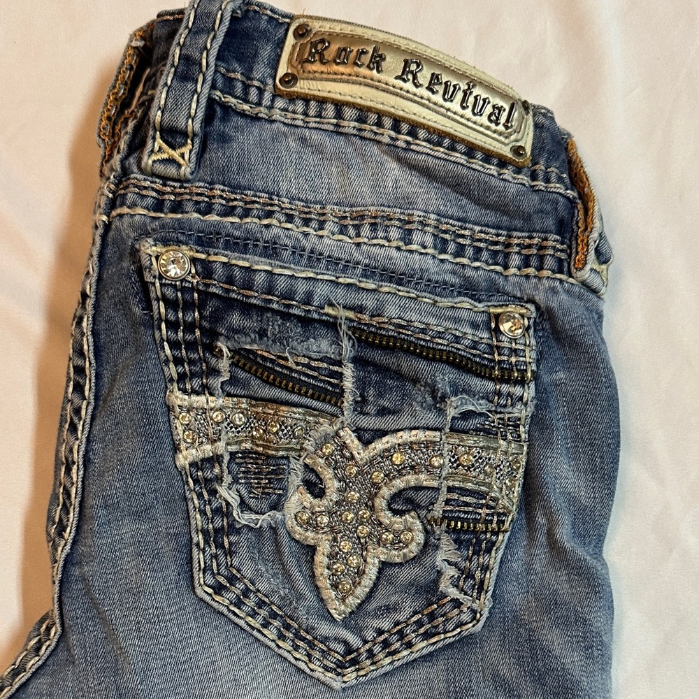 Rock Revival Distressed Denim Women's Jeans